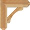 Ekena Millwork Legacy Craftsman Rough Sawn Bracket, Western Red Cedar, 6"W x 26"D x 26"H BKT06X26X26LEC04RWR - alternate 3